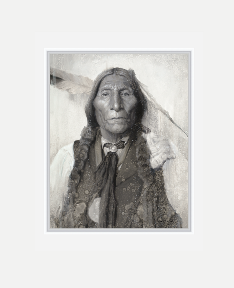 Chief Wolf Robe - Canvas - Open Edition Unsigned